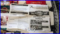 Used Santaland Electric Train Set With Animation And Lights Rare 1998