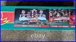 Used Santaland Electric Train Set With Animation And Lights Rare 1998