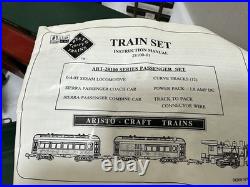 VINTAGE Aristo-Craft ART-28125 Christmas Train Set (track/power) G-Gauge