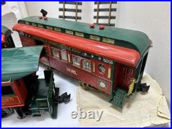 VINTAGE Aristo-Craft ART-28125 Christmas Train Set (track/power) G-Gauge