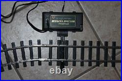 VINTAGE DILLARD'S TRIMMINGS CHRISTMAS ANIMATED ELECTRONIC TRAIN SET G SCALE Read