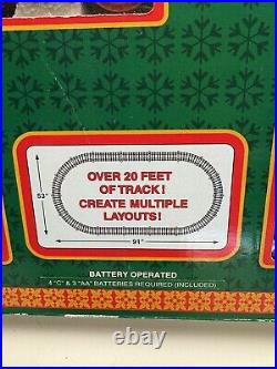 VINTAGE FACTORY SEALED Christmas Magic Express G Gauge Scale Toy Train Set #5411