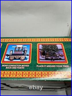 VINTAGE FACTORY SEALED Christmas Magic Express G Gauge Scale Toy Train Set #5411