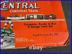 VINTAGE SEALED NEW Lionel 6-30068 O Gauge North Pole Central Christmas Train Set