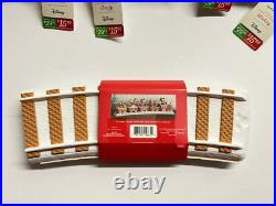 VTG Hallmark Disney Christmas Express Collectors Train Set of 5 with Tracks NWT