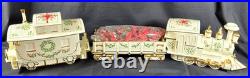 VTG Lenox Holiday Junction Train Set Engine Caboose Coal Car Christmas Porcelain VTG Lenox Holiday Junction Train Set Engine Caboose Coal Car Christmas Porcelain