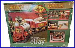 VTG Winter Belle Musical Holiday Train Set NEW New Bright Over 18 Ft. Of Track VTG Winter Belle Musical Holiday Train Set NEW New Bright Over 18 Ft. Of Track