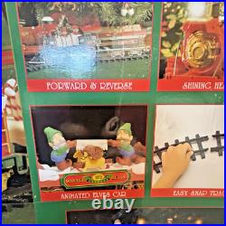 VTG Winter Belle Musical Holiday Train Set NEW New Bright Over 18 Ft. Of Track VTG Winter Belle Musical Holiday Train Set NEW New Bright Over 18 Ft. Of Track