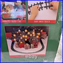 VTG Winter Belle Musical Holiday Train Set NEW New Bright Over 18 Ft. Of Track VTG Winter Belle Musical Holiday Train Set NEW New Bright Over 18 Ft. Of Track