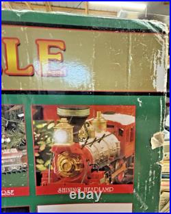 VTG Winter Belle Musical Holiday Train Set NEW New Bright Over 18 Ft. Of Track VTG Winter Belle Musical Holiday Train Set NEW New Bright Over 18 Ft. Of Track