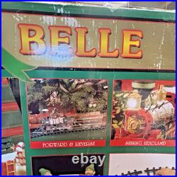 VTG Winter Belle Musical Holiday Train Set NEW New Bright Over 18 Ft. Of Track VTG Winter Belle Musical Holiday Train Set NEW New Bright Over 18 Ft. Of Track