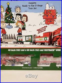 Very Rare Lionel Peanuts Christmas Train Set O-Gauge 6-30193