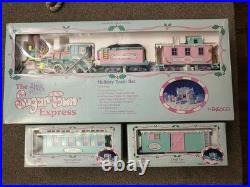 Vintage 1990s Sugar Town Express Christmas Train Set christmas #sugartown