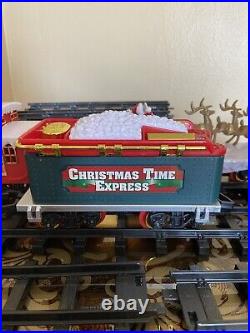 Vintage 1992 Musical Christmas Express Train Set Toy State 100% Complete Tested