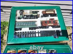 Vintage 1994 GreatLand Holiday Express Train Battery Powered Model Train Set