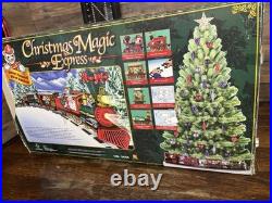 Vintage 1996 Christmas Magic Express Train Set Complete 1st Edition