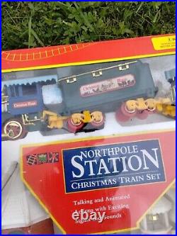 Vintage 1997 Holiday Nutcracker Express Animated & Musical Train Set