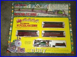 Vintage 1998 #25001 Bachmann Wonderland Express Train Set On30 Scale NOS