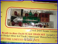 Vintage 1998 #25001 Bachmann Wonderland Express Train Set On30 Scale NOS