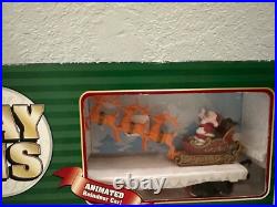 Vintage 2004 TOY STATE Christmas Time Express HOLIDAY TRAIN Set 12' Track NEW OS