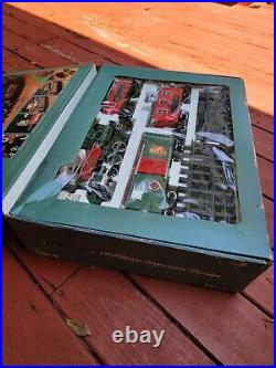 Vintage Bright The Greatland Holiday Christmas Express Train Set