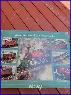 Vintage Bright The Greatland Holiday Christmas Express Train Set