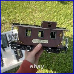 Vintage Bright The Greatland Holiday Christmas Express Train Set Complete