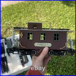 Vintage Bright The Greatland Holiday Christmas Express Train Set Complete