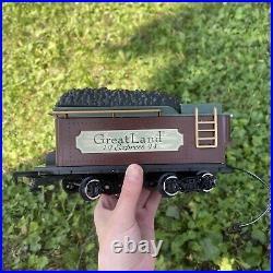 Vintage Bright The Greatland Holiday Christmas Express Train Set Complete