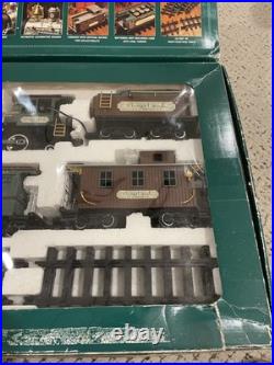 Vintage Bright The Greatland Holiday Christmas Express Train Set Complete 1994