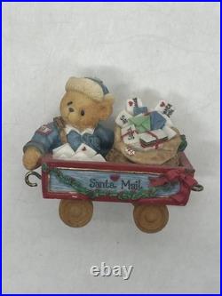 Vintage Cherished Teddies Christmas Santa Express Train Set & Accessories Vintage Cherished Teddies Christmas Santa Express Train Set & Accessories