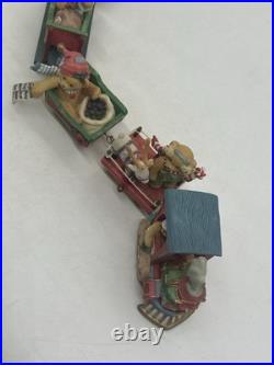 Vintage Cherished Teddies Christmas Santa Express Train Set & Accessories Vintage Cherished Teddies Christmas Santa Express Train Set & Accessories