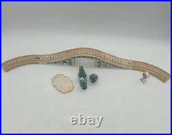 Vintage Cherished Teddies Christmas Santa Express Train Set & Accessories