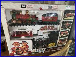 Vintage Christmas Train Set Brand New In Box, 18 Foot Of Track, Never Used