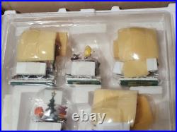 Vintage Danbury Mint Yuletide Flyer M&M's Christmas Train Figurine 5 Piece Set