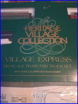 Vintage! Dept. 56 Bachmann Heritage Village Express HO Scale Electric Train Set Vintage! Dept. 56 Bachmann Heritage Village Express HO Scale Electric Train Set