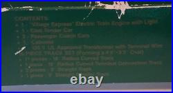 Vintage! Dept. 56 Bachmann Heritage Village Express HO Scale Electric Train Set