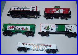 Vintage K-line Santas Yuletide Special 1991 Train Set! O Gauge