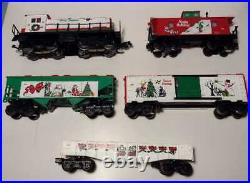 Vintage K-line Santas Yuletide Special 1991 Train Set! O Gauge