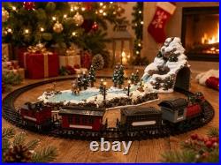 Vintage Kirkland Signature Decorative Village Accesory Train Set 494136 Read