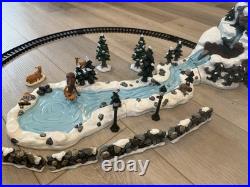Vintage Kirkland Signature Decorative Village Accesory Train Set 494136 Read