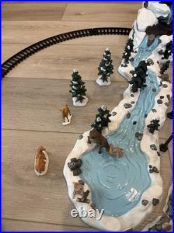 Vintage Kirkland Signature Decorative Village Accesory Train Set 494136 Read Vintage Kirkland Signature Decorative Village Accesory Train Set 494136 Read