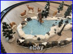 Vintage Kirkland Signature Decorative Village Accesory Train Set 494136 Read