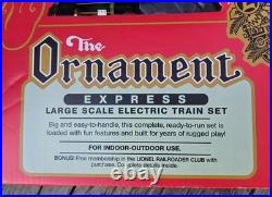 Vintage, LIONEL The Ornament Express Train Set, 8-81017, Original Box, TESTED