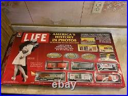 Vintage Life Like Trains Life Magazine Rails HO Scale Sante Fe Train Set