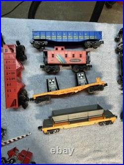 Vintage Lionel Train Sets New York Flyer Crayola Christmas Lot Extra Track 90's