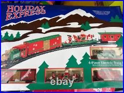 Vintage MCM Model Power HO Scale Holiday Express Engine #25 Christmas Train Set