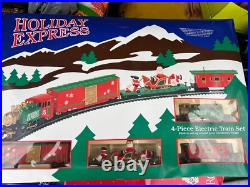Vintage MCM Model Power HO Scale Holiday Express Engine #25 Christmas Train Set
