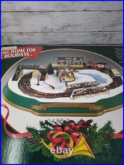 Vintage Mr. Christmas Going Home For The Holidays Animated Train Set MIB 2006