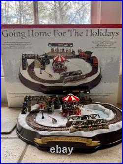 Vintage Mr Christmas Going Home For The Holidays Train Set